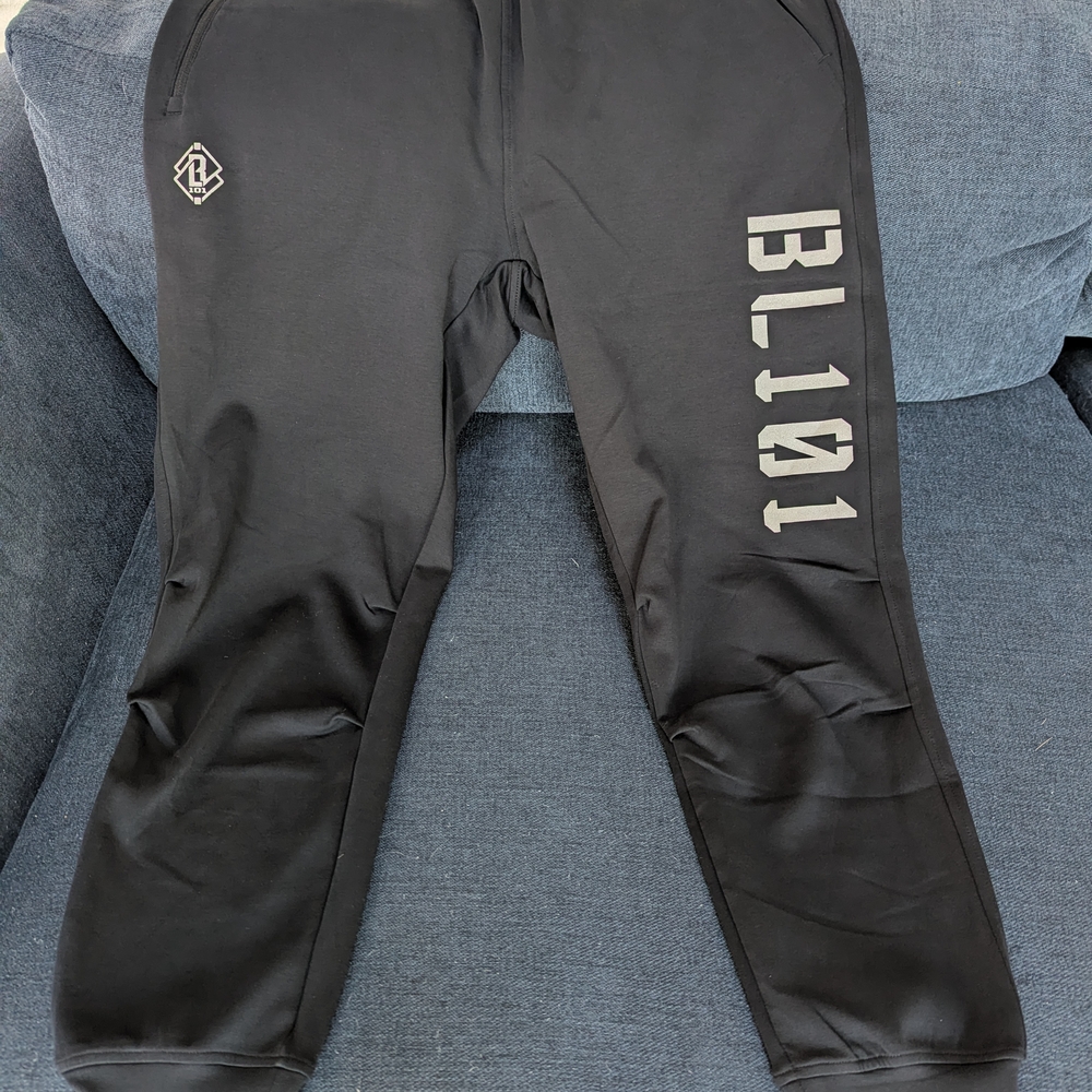 BL-101 Black Men's Joggers